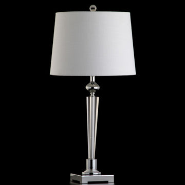 Foster 28.25" Crystal LED Table Lamp - JONATHAN Y